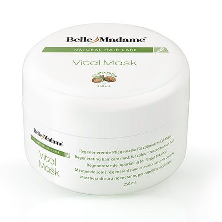 Maschera rigenerante per capelli naturali